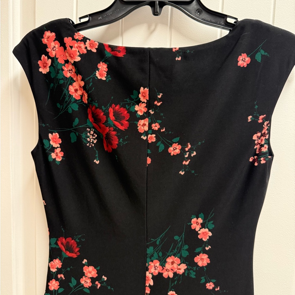 Lauren Ralph Lauren Cleora floral faux-wrap dress Size 2, Worn Once perfect cond - Picture 12 of 15